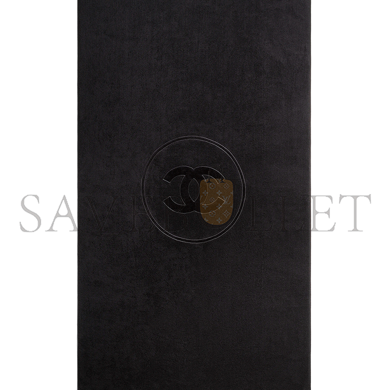 Ch*el coco beach 2025 collection beachwear set cotton black aaa938 (58*38*20cm)